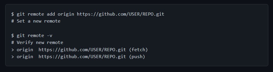 git change remote